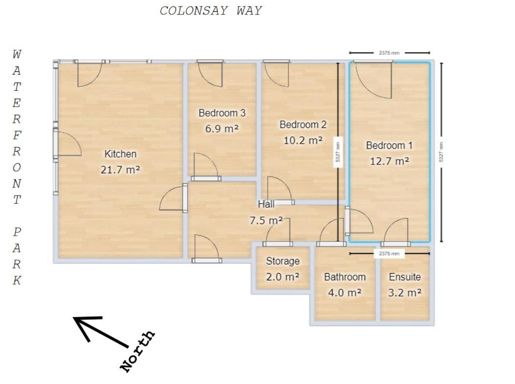 Fabulous 3 Bedroom Flat EDI Kültér fotó